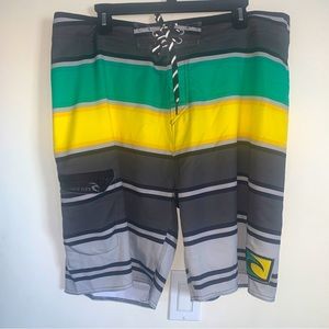 Rip Curl Beach Size 38 Multicoloured Mens Boardies Boardshorts Shorts
